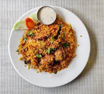 Chicken Fried Rice Raita