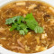 11. Hot Sour Soup With Pork Egg (Hot) Suān Là Tāng
