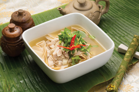 Cambodian Banana Flower Sour Soup