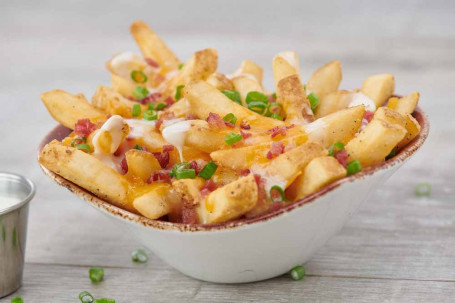 Cheese Fries With Smoked Bacon