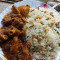 Fried Rice , Mutton Kosha 4Pcs Salad