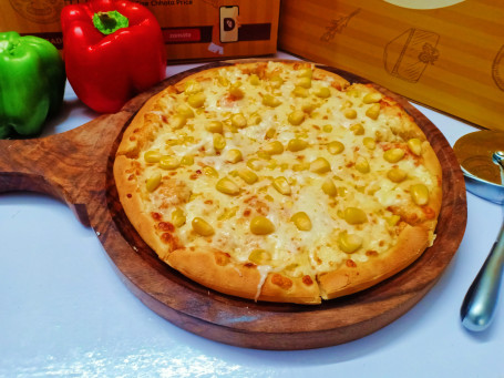 Cheese Corn Pizza (8 Inches, Four Slices)