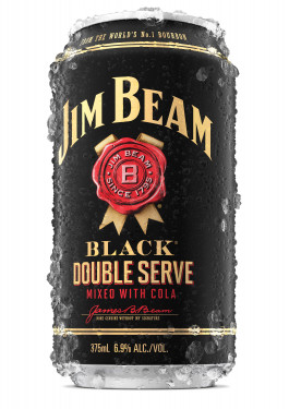 Free Can Of Jim Beam Black Double Serve Bourbon And Cola