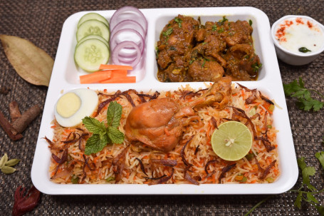 Chicken Biryani Chicken Kosha 4 Pcs 250 Ml Coke