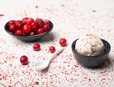 Cranberry Red Velvet Ice Cream