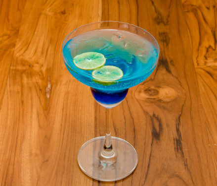 Blue Devil Mocktail