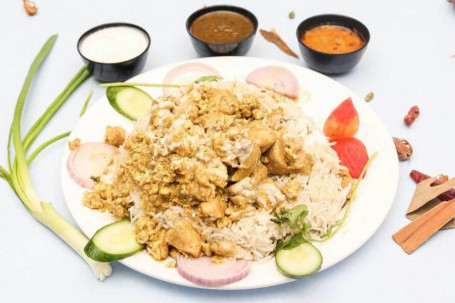 Chicken Mughlai Biryani (Boneless)