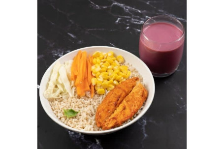 Chicken Meal Box And Abc Smoothie