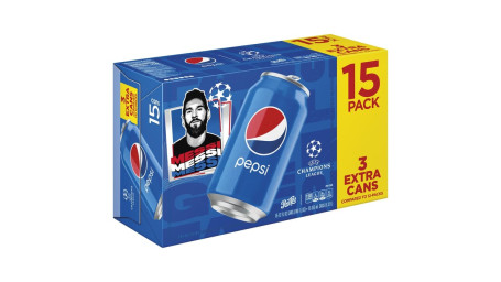 Pepsi 12 Uncji Puszka 15-Pak