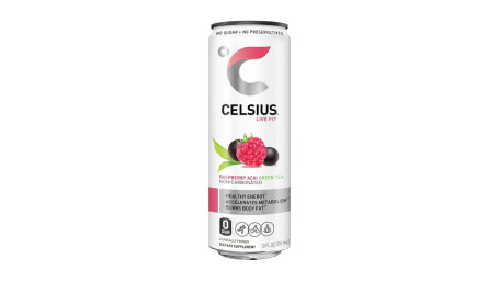 Celsius Green Tea Raspberry 12 Oz.