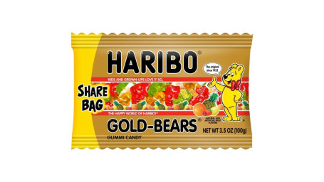 Haribo Gold Gummy Bears Share Size
