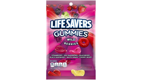 Bacche Selvatiche Di Life Savers Gummies 7 Oz.