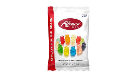 Albanese 12 Flavor Gummi Bears 7.5 Oz.