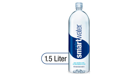 Glaceau Smartwater 1.5 Liter.