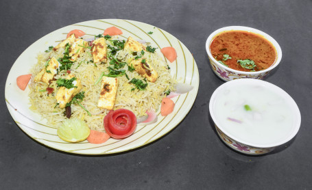 Paneer Khurchan Biryani