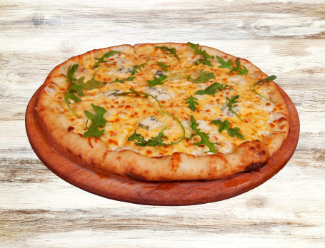 Cheesy Margarita Pizza 9