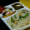 Coconut Rice Chicken Curry Curd Rice Salad Avakaya Butter Milk