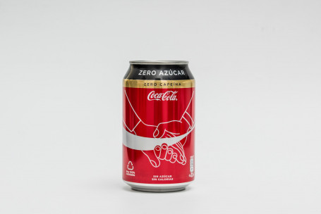 Coca Cola Zero Az uacute;car Zero Cafe iacute;na