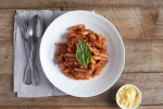 Penne with Traditional Beef Bolognese Sauce