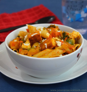 Grilled Paneer Pasta