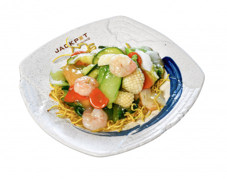 Seafood Combination Crispy Noodle