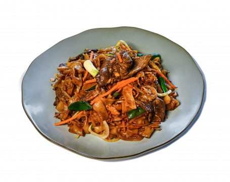 Mongolian Beef With Rice Noodle Spicy