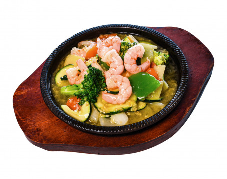 Sizzling Garlic King Prawn Gfo