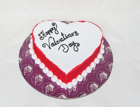 Happy Valentine’s Red Velvet Heart Cake