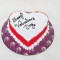 Happy Valentine’s Red Velvet Heart Cake