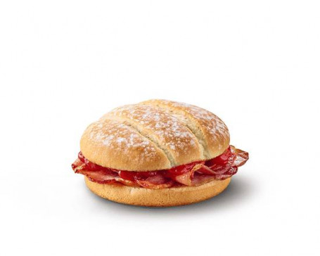 Bacon Roll With Tomato Ketchup