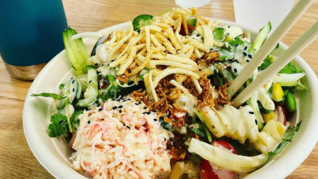 Create Your Own 3 Scoops Poke Bowl