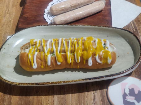 Veg American Hotdog