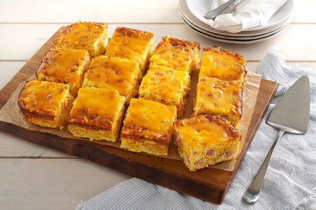 Casseruola Hashbrown Con Prosciutto, Uova E Formaggio