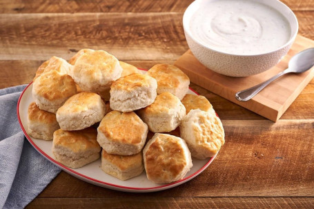 Signature Homemade Biscuits And Sawmill Gravy