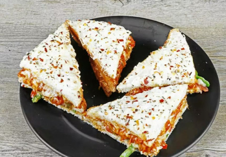 Cheese Aloo Masala Toast Sandwich