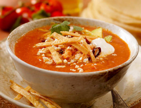 Crispy Tortilla Soup