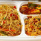 Chinese Combo 3 (Hakka Noodles Fried Rice Manchurian Gravy Salad