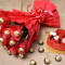 Ferrero Rocher Bunch With Red Velvet Cake [500 Grams]