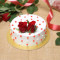 Rosey Vanilla Cake [500 Grams]