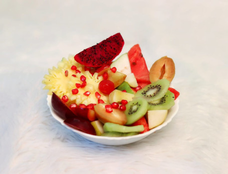 Fruits With Honey Fruits Chaat Dish