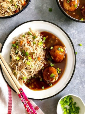 Manchurian Gravy With Fried Rice Combo