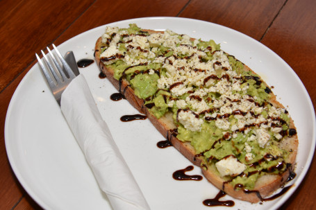 Smashed Avo With Feta And Balsamic Graze