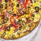 Middelgrote Veggie Sizzler-pizza