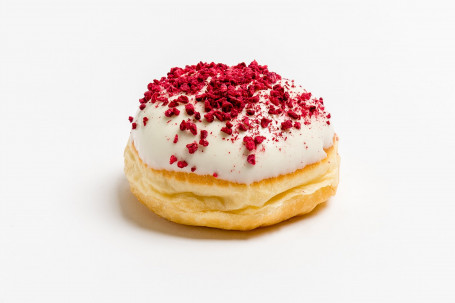 White Choc Raspberry Donut