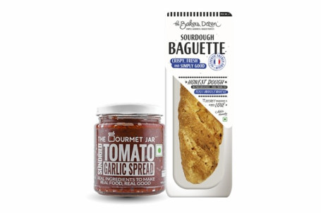 Baguette Sundried Tomato Garlic Spread