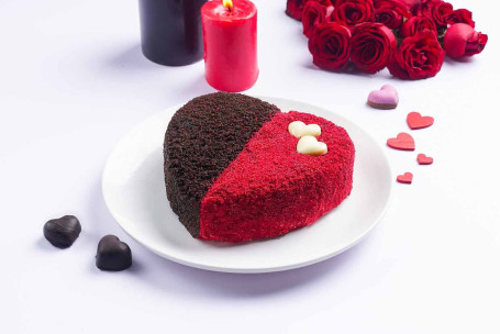 Valentines Special Heart Shaped Cake