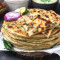Aalu Paratha With Chole Or Dal Makhani , Salad , Pickle , Chutney Dahi