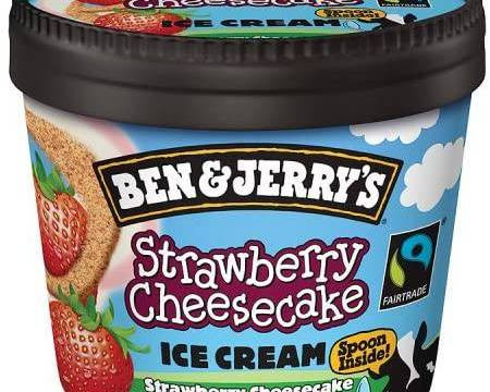 Ben And Jerry's Strawberry Cheesecake Ice Cream