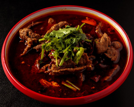 Szechuan Sliced Beef In Hot Chilli Oil