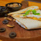 Mashroom, Olives With Cheese Quesadilla